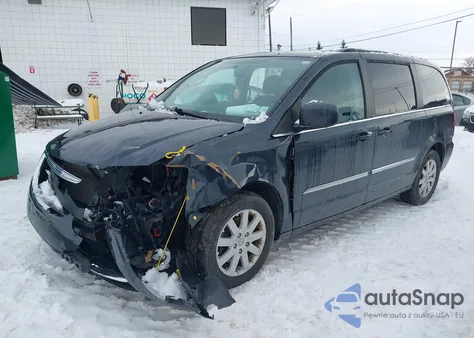 2014 Chrysler Town & Country Touring z USA, uszkodzony, nr VIN 2C4RC1BG5ER330048